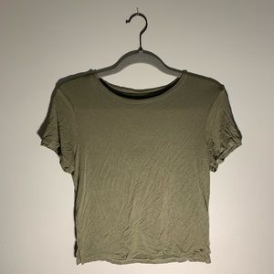 American Eagle soft & sexy collection cropped tee